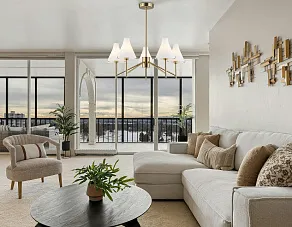 Люстра на штанге Ambrella Light HIGH LIGHT LH57133