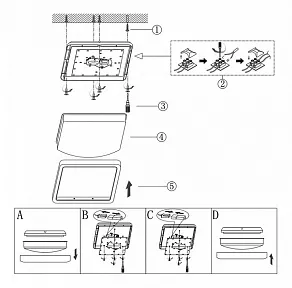 Накладной светильник Globo John 32104