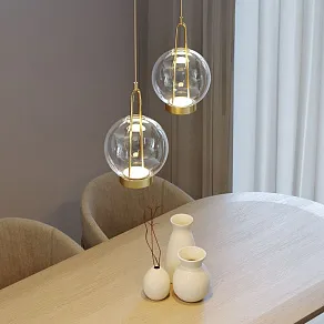 Подвесной светильник Eurosvet Frasco 50267/1 LED латунь