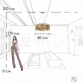 Подвесной светильник Loft it Escama 10396/800C