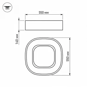 Накладной светильник Arlight Sp-tor-tk 022142