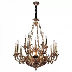 Подвесная люстра Lucia Tucci Firrnze FIRENZE 1781.15.3 antique gold
