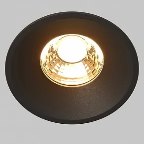 Встраиваемый светильник Maytoni Round DL058-12W2.7K-B