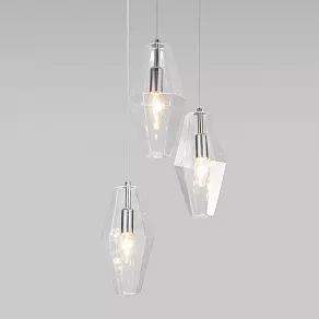 Подвесной светильник Eurosvet Prism 50236/3 прозрачный
