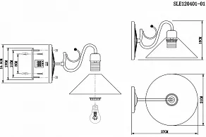 Бра EVOLUCE Ciolla SLE120401-01