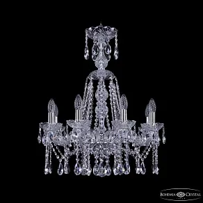 Подвесная люстра Bohemia Ivele Crystal 1413 1413/8/200/XL-66 Ni