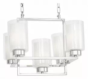 Подвесная люстра LUMINA DECO Lino LDP 1239-5 CHR