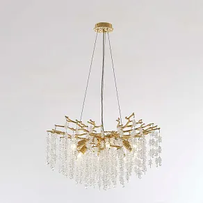 Подвесная люстра Arte Milano Веточка 230110.600.8.E14.B2 GD