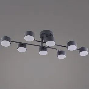 Потолочная люстра Reluce 03722 03722-0.3-08 GREY GX53