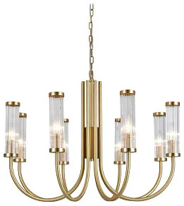 Подвесная люстра Newport 35500 35510/C black+gold
