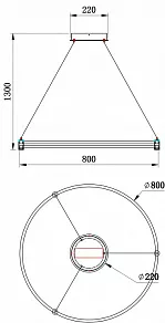 Подвесной светильник Stilfort Tooring 4006/02/01PL