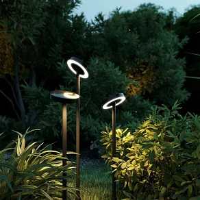 Наземный высокий светильник Odeon Light NATURE 7189/6GL