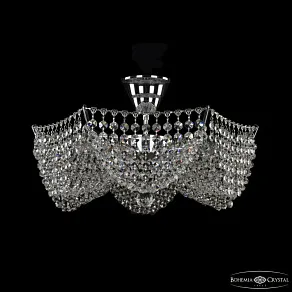 Подвесная люстра Bohemia Ivele Crystal 7708 77081/42 Ni