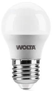Лампа светодиодная Wolta  E27 7.5Вт 6500K 25W45GL7.5E27
