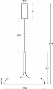 Подвесной светильник Maytoni Gerhard MOD189PL-L18B3K1