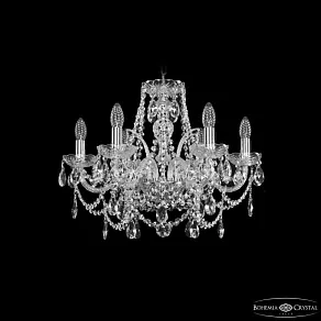 Подвесная люстра Bohemia Ivele Crystal 1411 1411/6/195 Ni