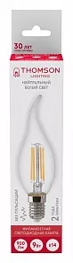 Лампа светодиодная Thomson Filament TAIL Candle E14 9Вт 4500K TH-B2078