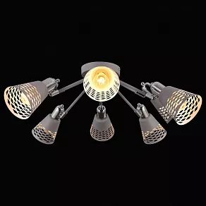 Потолочная люстра Natali Kovaltseva Vision VISION 75096/8C GRAY
