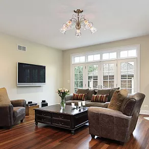 Люстра на штанге Eurosvet Norene 30157/5 античная бронза