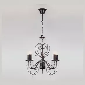 Подвесная люстра Eurosvet 10203 10203/5 черный