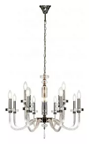 Подвесная люстра iLamp Vibe P9474-8+4 Nickel