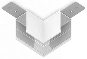 Соединитель угловой L-образный для треков накладных Ambrella Light GL GL1031