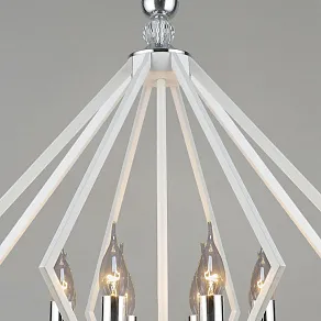 Подвесная люстра Reluce 05325 05325-0.4-08 WT+CR