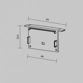 Набор заглушек для профиля Maytoni  642003