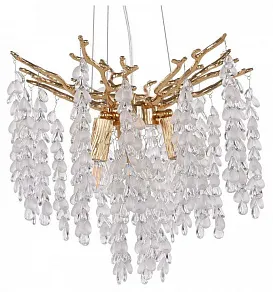 Подвесная люстра Arte Milano Веточка 230110.360.3.E14.H GD