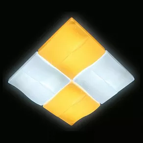 Накладной светильник Ambrella FP FP2382 WH 128W D500*500