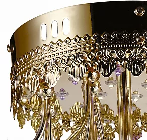 Потолочная люстра Arte Lamp Zarina A8323PL-8-5GO
