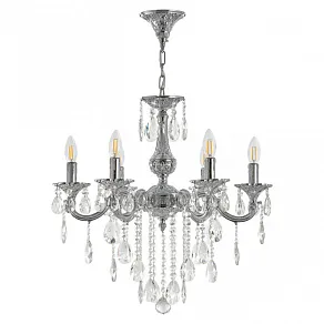 Подвесная люстра Bohemia Ivele Crystal AL7801 AL78101/6/175 B Ni