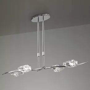 Люстра на штанге Mantra Eclipse Chrome 1456