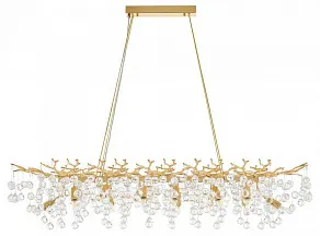 Подвесная люстра Arte Milano Веточка 230210.1200.14.E14.J3 GD