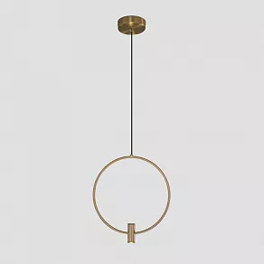 Подвесной светильник Eurosvet Layla 50257/1 LED латунь