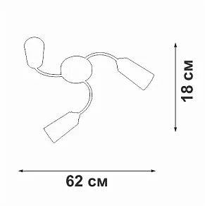 Потолочная люстра Vitaluce V2831 V2831-9/3PL