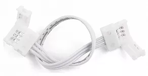 Соединитель лент гибкий Elektrostandard для светодиодных лент 12/24V Коннектор для ленты 5050 24V 60Led 24W IP20 гибкий двусторонний (10pkt)