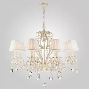 Подвесная люстра Eurosvet Ivin 12075/8 белый Strotskis