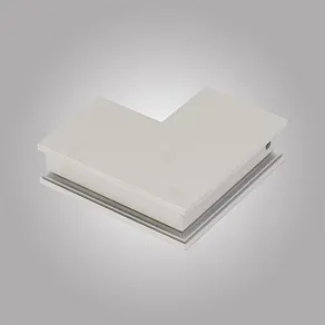 Соединитель угловой внутренний для треков накладных AM-Group  MAGNET AM401 LL-20B 90° ВНУТРЕННИЙ WH