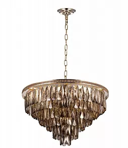 Подвесная люстра LUMINA DECO Chici LDP 6002-600 GD+GY