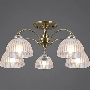 Люстра на штанге ILLUMICO IL0564 IL0564-5CSQ-25AB ELITE