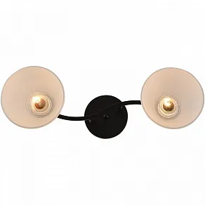 Светильник на штанге Reluce 01589-1 01589-3.3-02B BK+WOOD