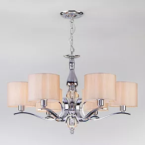 Подвесная люстра Eurosvet Shantel 60111/6 хром