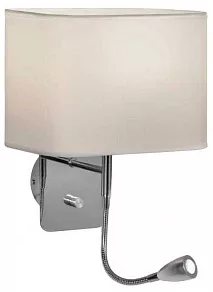 Бра с подсветкой LUMINA DECO Boddi LDW 6051-2 WT