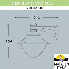 Светильник на штанге Fumagalli Vivi V50.254.000.AXH27