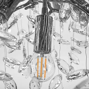 Подвесная люстра Arte Milano Веточка 230110.760.10.E14.D CR