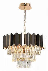 Подвесная люстра Natali Kovaltseva Darian II DARIAN II 81448/5C GOLD BLACK