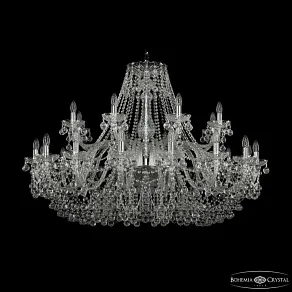 Подвесная люстра Bohemia Ivele Crystal 1409 1409/16+8/460 Ni