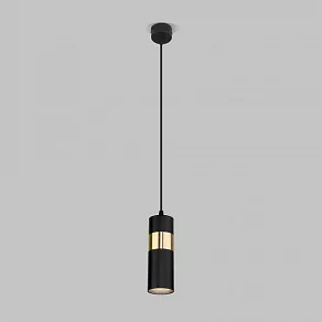 Подвесной светильник Eurosvet Viero 50096/1 черный/золото