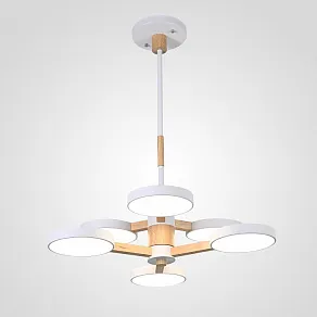 Люстра на штанге Imperiumloft TURNA White TURNA-DBL01